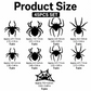 🕷️ Pavoučí samolepka LED osvětlení – Rozlučte se s tmou