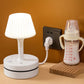 💡 3 v 1 noční lampa – Svítí, nabíjí a organizuje