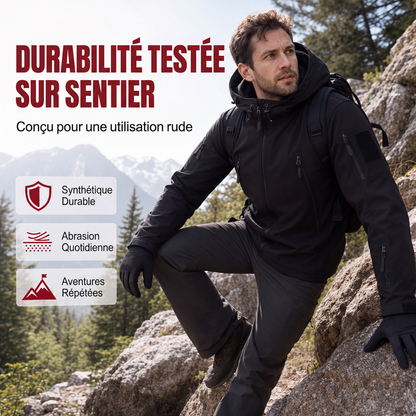 🥳💞+65 000 vendues🌧️🧥Veste Outdoor Homme Coupe-Vent & Déperlante❄️🎁