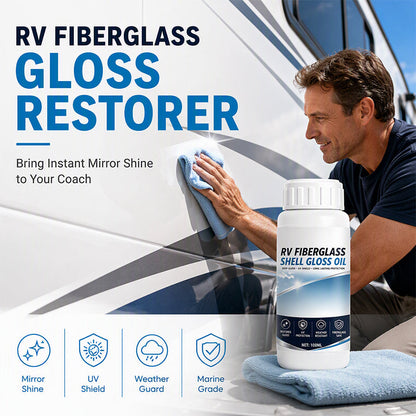 ✨ RV Fiberglass Lesk Olej Obnova Lesku