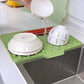 🍳 50% OFF NOW! 💥 No-Spill Silicone Worktop Saver – Heat-Resistant & Non-Slip Mat – Raised edges contain spills, perfect for drying dishes or protecting counters – dishwasher safe 🧼