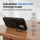 Clear Magnetic Case with Camera Guard Kickstand