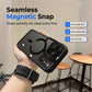 Clear Magnetic Case with Camera Guard Kickstand