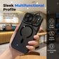 Clear Magnetic Case with Camera Guard Kickstand