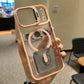 Clear Magnetic Case with Camera Guard Kickstand