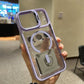Clear Magnetic Case with Camera Guard Kickstand