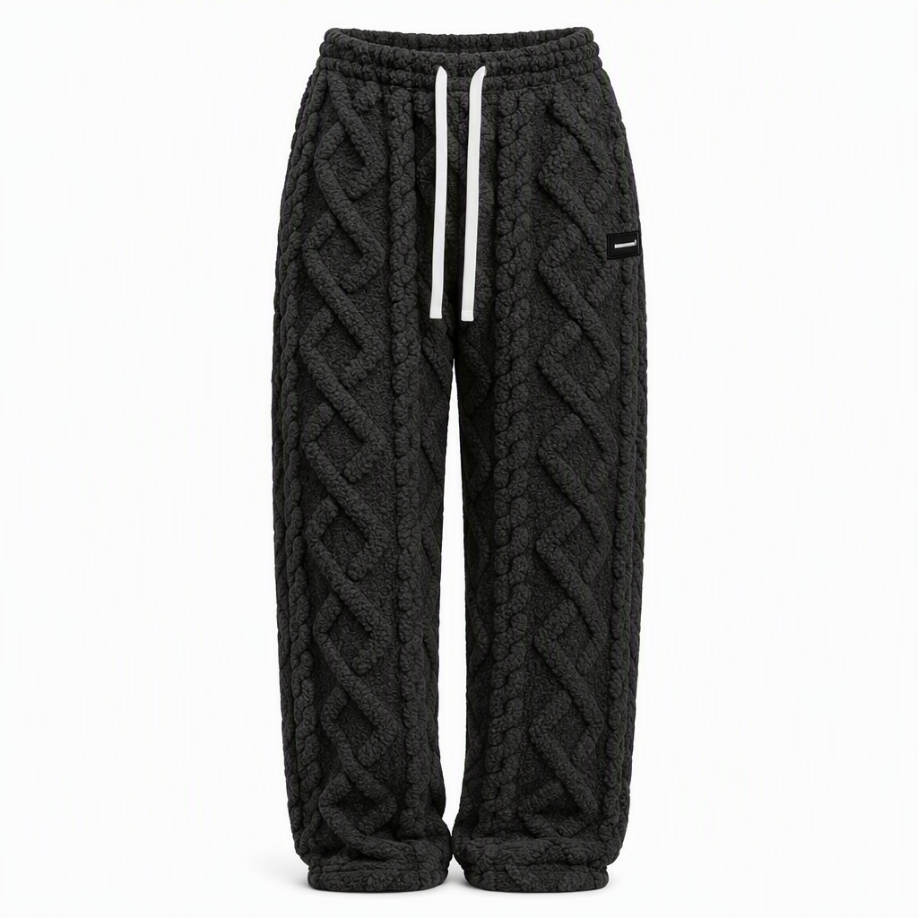 🔥Pantalons de détente décontractés pour femme doublés de flanelle chaude