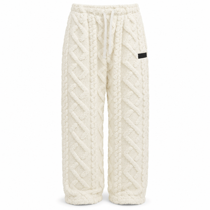 🔥Pantalons de détente décontractés pour femme doublés de flanelle chaude