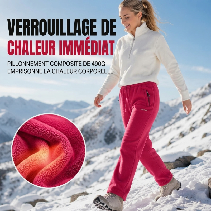 ❄️ Chaud et doux | Pantalon unisexe en polaire épaisse