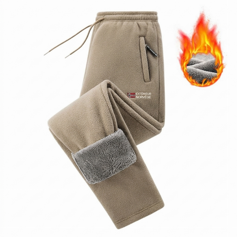 ❄️ Chaud et doux | Pantalon unisexe en polaire épaisse