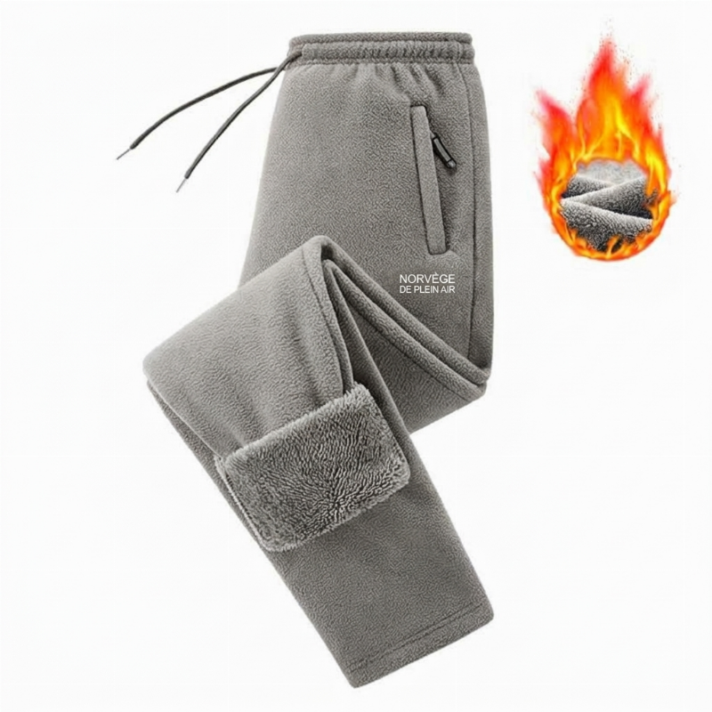 ❄️ Chaud et doux | Pantalon unisexe en polaire épaisse