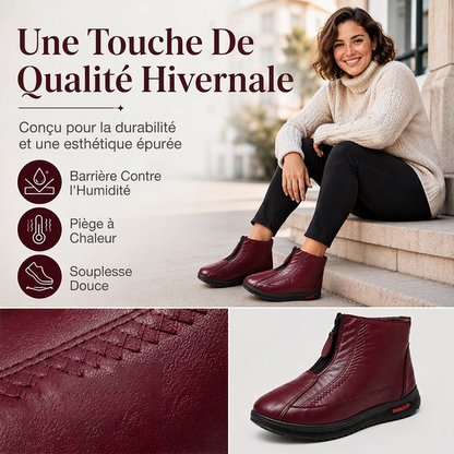 ❄️👢 Bottines d'hiver fourrées pour femme | Chaudes, confortables et antidérapantes ✨