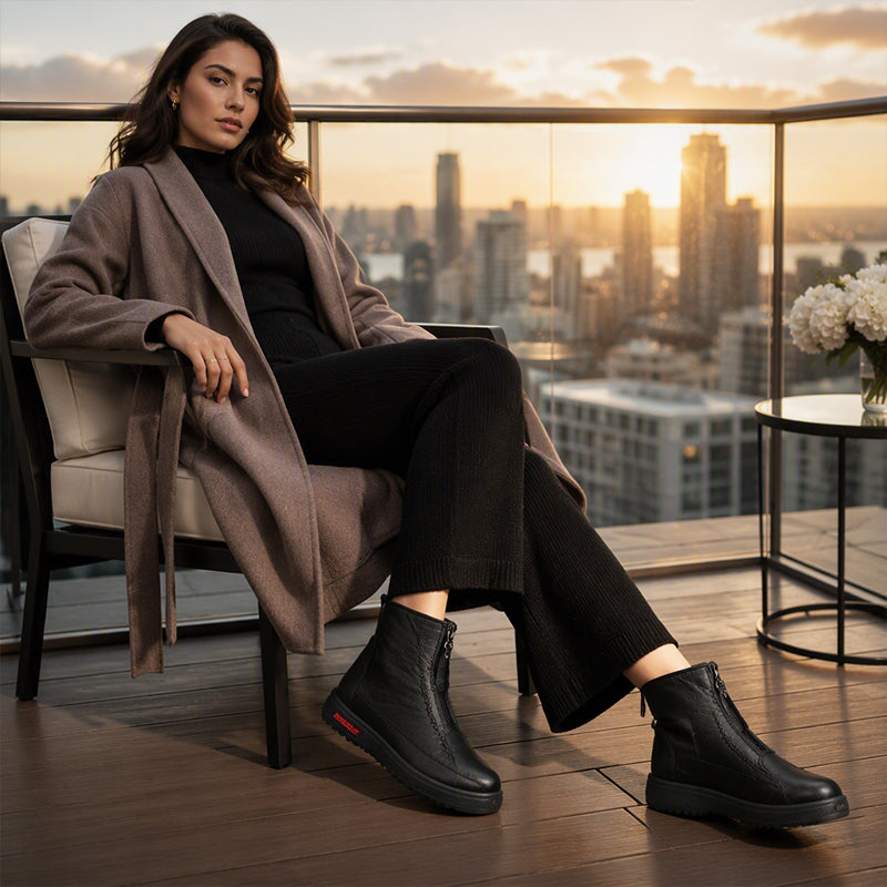 ❄️👢 Bottines d'hiver fourrées pour femme | Chaudes, confortables et antidérapantes ✨