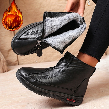 ❄️👢 Bottines d'hiver fourrées pour femme | Chaudes, confortables et antidérapantes ✨