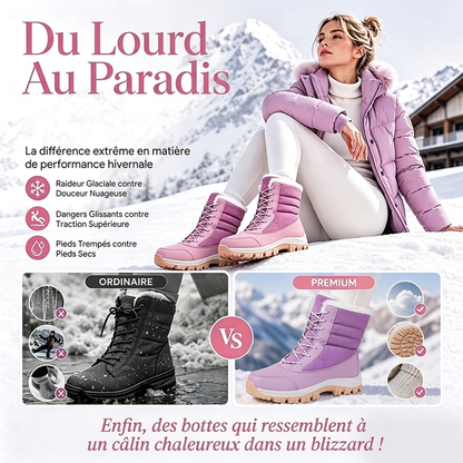 🥳💞 +26 000 vendues🔥👢Bottes de neige chaudes et imperméables pour femme