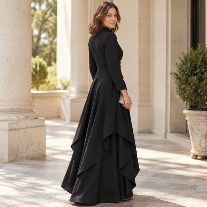 💖Offre exceptionnelle du Black Friday - 50% de réduction !💖💜Livraison gratuite🖤Ensemble manteau long élégant et pantalon large pour femmes