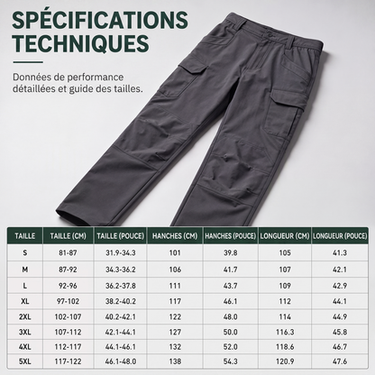 💖Soldes ! Prix cassés💖Pantalons cargo extensibles d'extérieur pour hommes