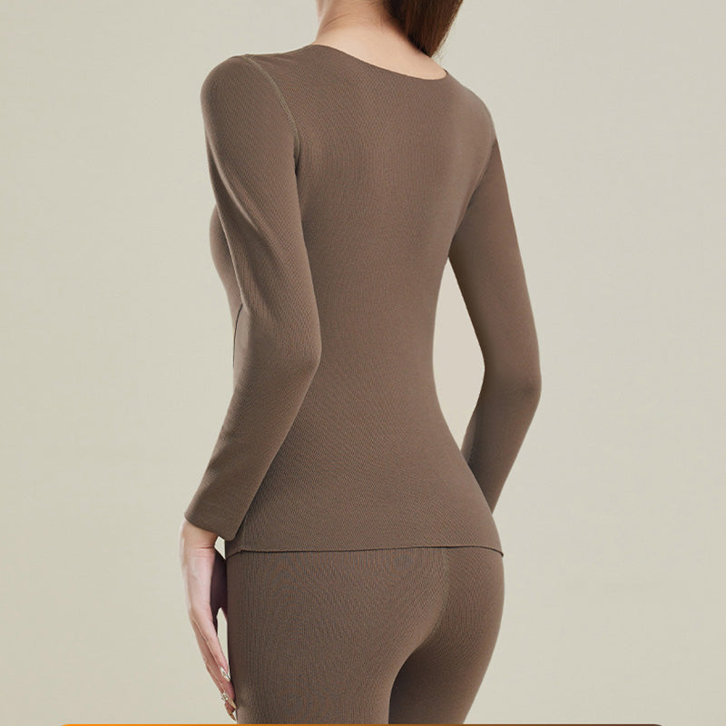 🍂Promotion d'automne : 50 % de réduction sur les ensembles de sous-vêtements thermiques pour femmes