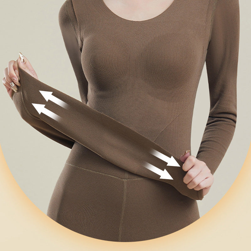 🍂Promotion d'automne : 50 % de réduction sur les ensembles de sous-vêtements thermiques pour femmes