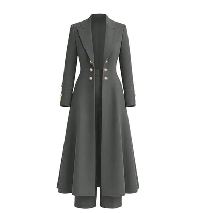 🌸Offre exceptionnelle : -50 % 🍂 Élégant ensemble deux pièces d'automne pour femme