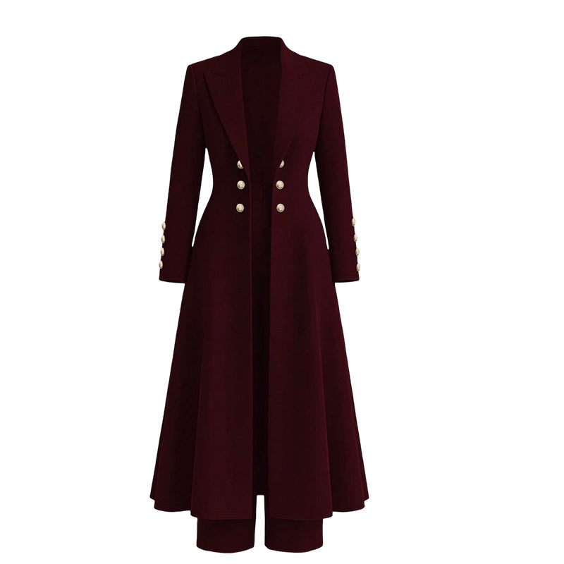 🌸Offre exceptionnelle : -50 % 🍂 Élégant ensemble deux pièces d'automne pour femme