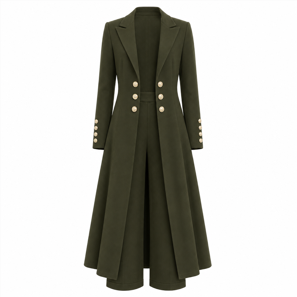 🌸Offre exceptionnelle : -50 % 🍂 Élégant ensemble deux pièces d'automne pour femme