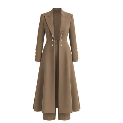🌸Offre exceptionnelle : -50 % 🍂 Élégant ensemble deux pièces d'automne pour femme