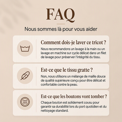 💖Soldes ! Prix cassés💖Pull en maille à col montant décontracté pour femme