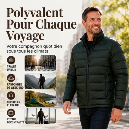 💖Soldes ! Prix cassés💖Veste thermique d'hiver coupe-vent pour homme