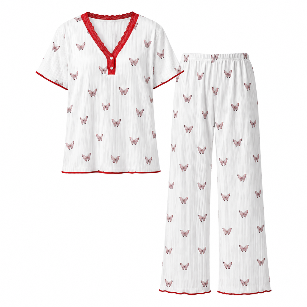 Ensemble de pyjama imprimé pour femme