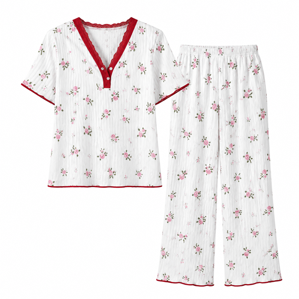 Ensemble de pyjama imprimé pour femme