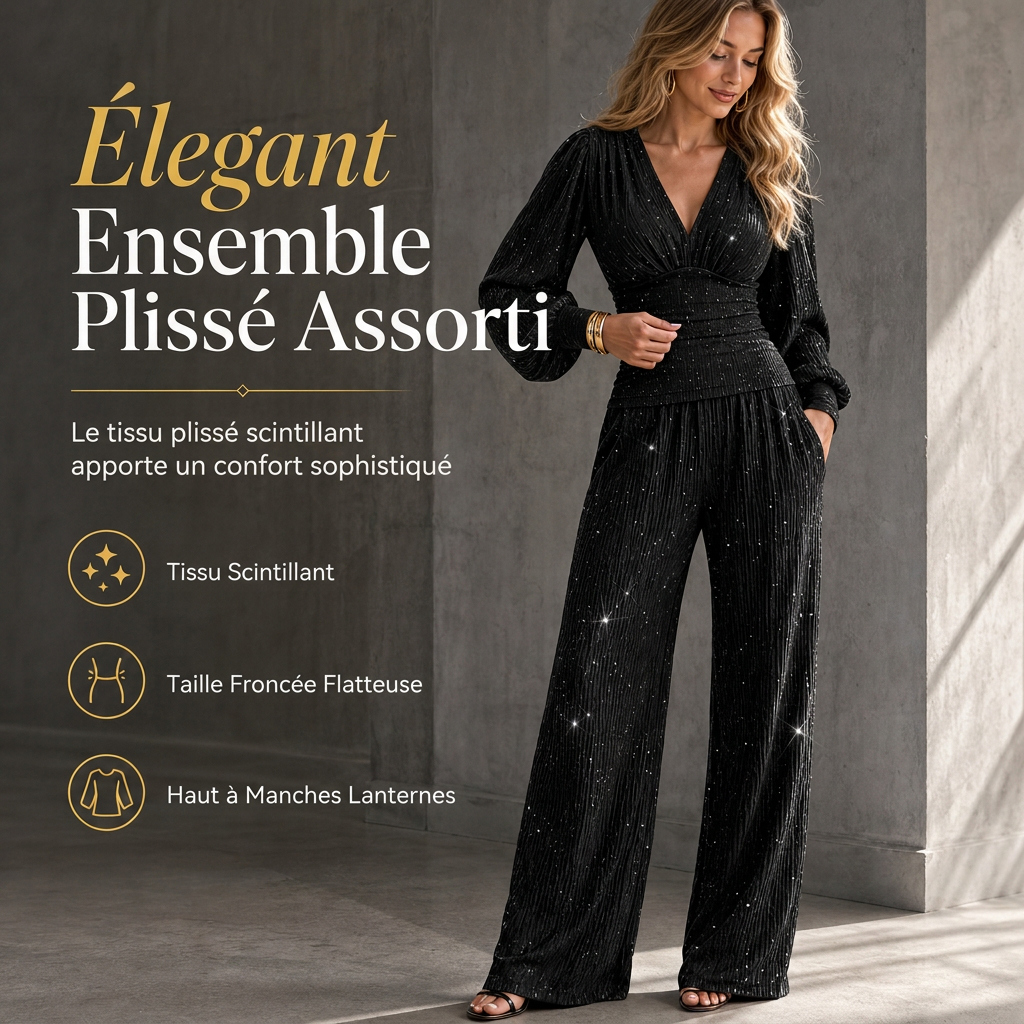 🍂Un ensemble deux pièces pour femme, pour l'automne-hiver