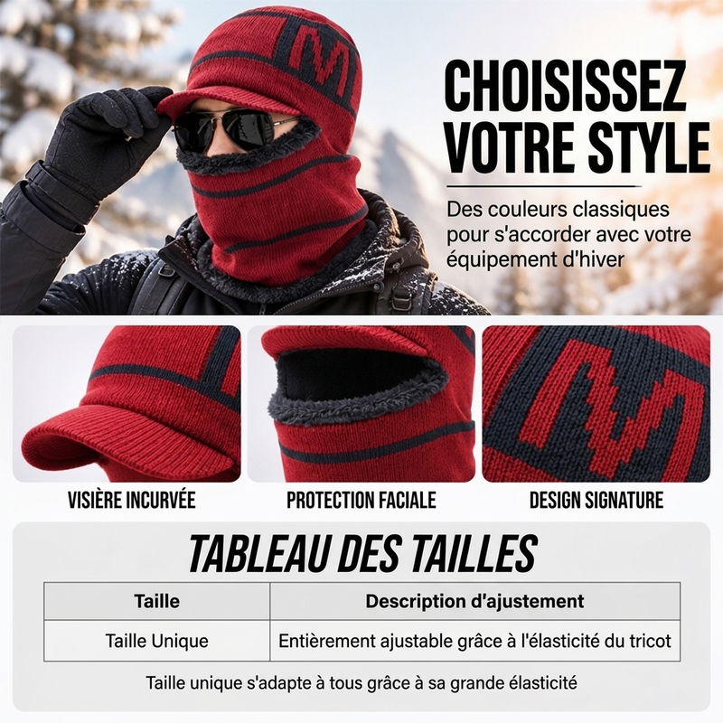 ✨ Bonnet tricoté homme, chaud pour l’hiver — va avec tout ❄️