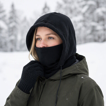✨ Ensemble cagoule avec gants tactiles et chaussettes : prêt pour le froid 🧦