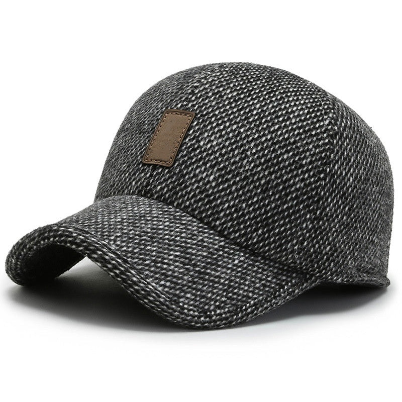 🧢Casquette de baseball chaude pour homme avec protège-oreilles