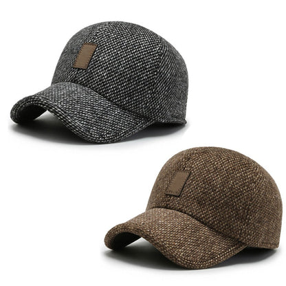 🧢Casquette de baseball chaude pour homme avec protège-oreilles