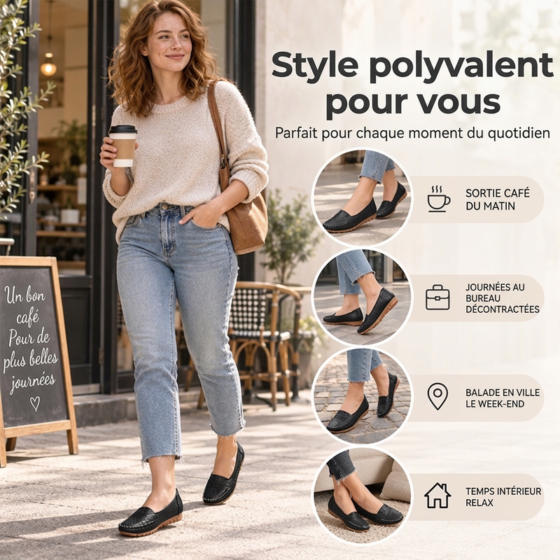 ✨Chaussures plates respirantes pour femme 🥿