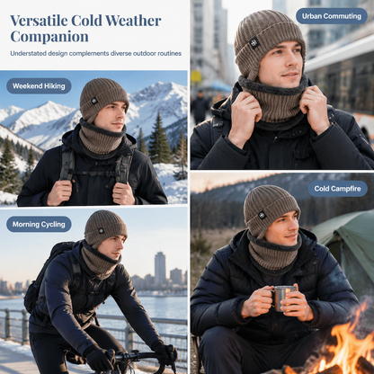 Bonnet d'hiver en tricot pour homme