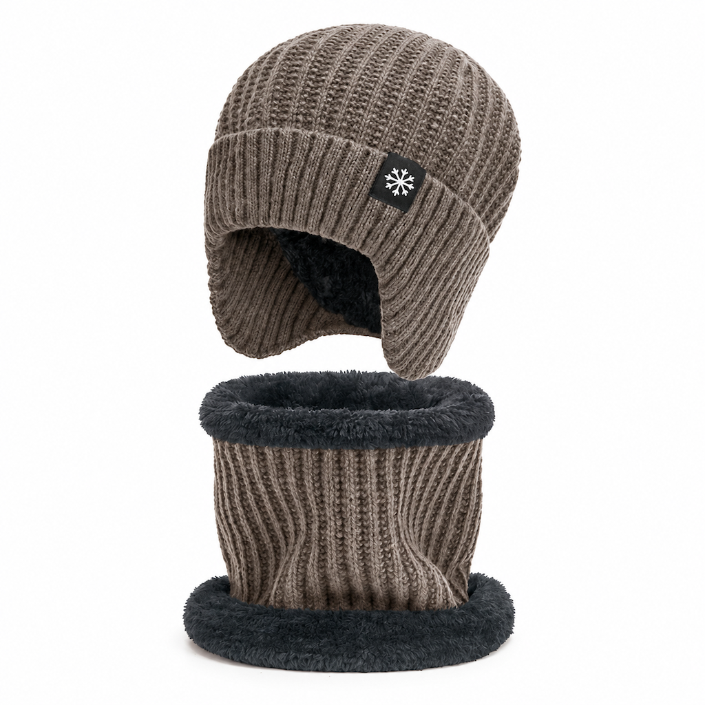 Bonnet d'hiver en tricot pour homme