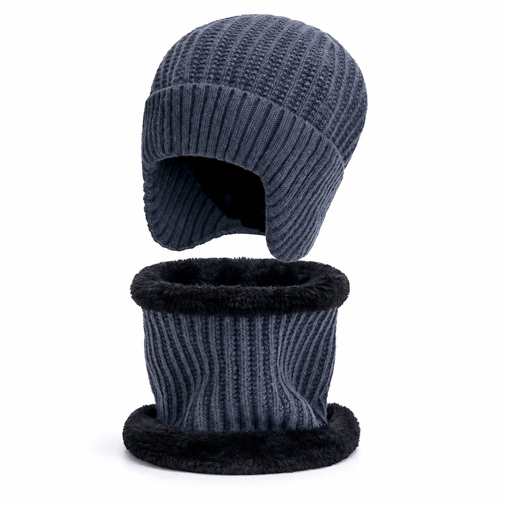 Bonnet d'hiver en tricot pour homme