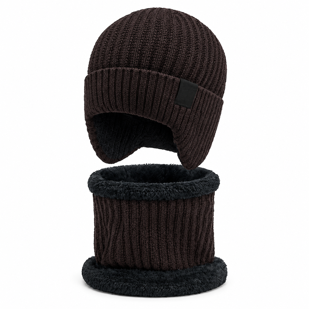 Bonnet d'hiver en tricot pour homme