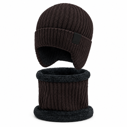 Bonnet d'hiver en tricot pour homme
