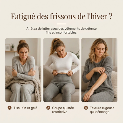 🧶 Pantalon décontracté chaud pour femme