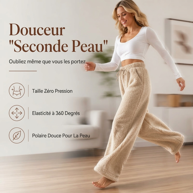 🧶 Pantalon décontracté chaud pour femme