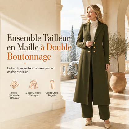 🌸Offre exceptionnelle : -50 % 🍂 Élégant ensemble deux pièces d'automne pour femme