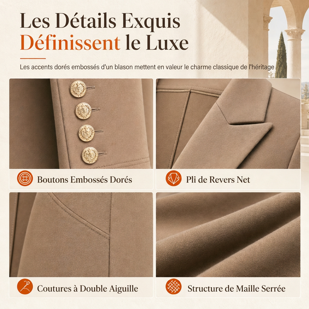 🌸Offre exceptionnelle : -50 % 🍂 Élégant ensemble deux pièces d'automne pour femme