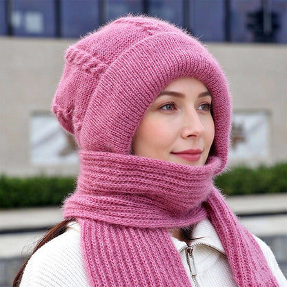 💖 Doux et agréable au toucher | Écharpe d'hiver à capuche pour femme