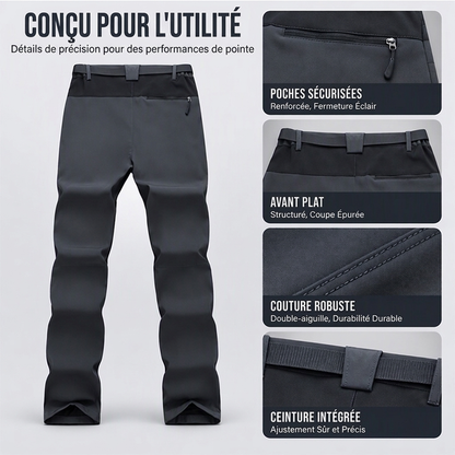 Pantalon cargo extérieur séchage rapide pour homme
