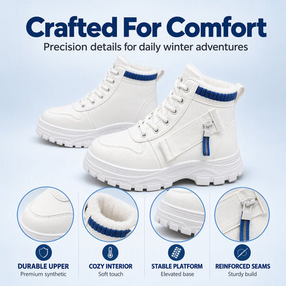 Bottes en fourrure pour femme