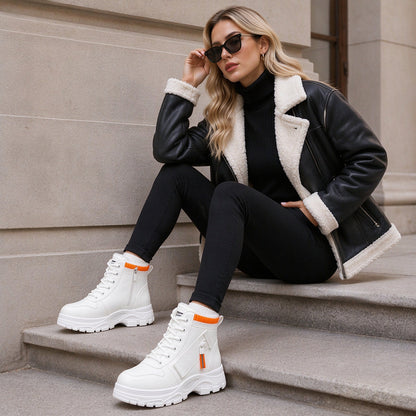Bottes en fourrure pour femme